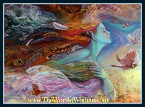 woman fly free color energy x